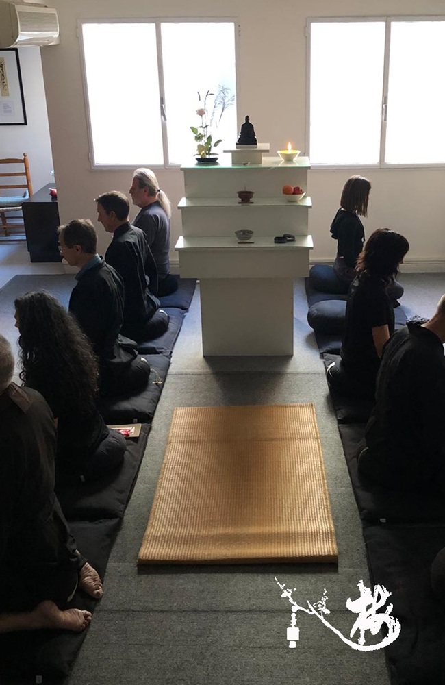 Budisme zen a Lleida. Zazen.